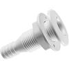 Moyeetings Thru Hull Fitting Connettore Passante Scafo Raccordo Tubo Materiale Plastico Robusto E AntiGraffio per Impianti Barca Navigazione