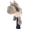 Genérico Copri teste per bastoni peluche Zoologico assortito | Fodere per legno da strada per driver, legni stradali, legno 1, uomo, donna, bambino, copritesta peluche animale