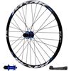TINGMIAN Set di ruote per bici MTB, freno a disco da 142 mm, asse passante HG, cuscinetto sigillato, mozzo anteriore e posteriore per cassette a 7-11 velocità