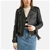 SCHOTT Perfecto in pelle d'agnello LCW8600 - Nero