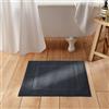 LA REDOUTE INTERIEURS Tappeto da bagno tinta unita in spugna 700 g/m², Scenario - Nero