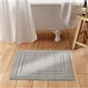 LA REDOUTE INTERIEURS Tappeto da bagno 1100 g/m², Zavara - grigio chiaro