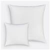 LA REDOUTE INTERIEURS Federa per cuscino cotone jacquard, Indo - Bianco