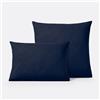LA REDOUTE INTERIEURS Federa per guanciale bambini in cotone tinta unita, Scenario - navy