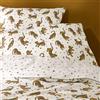 LA REDOUTE INTERIEURS Copripiumone 30% cotone riciclato, Tigris - Fantasia animalier