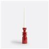 LA REDOUTE INTERIEURS Portacandela in ceramica H18 cm, Greta - Rosso