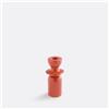 LA REDOUTE INTERIEURS Portacandela in ceramica H13,7 cm, Greta - Mattone