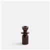 LA REDOUTE INTERIEURS Portacandela in ceramica H13,7 cm, Greta - Marrone