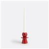 LA REDOUTE INTERIEURS Portacandela in ceramica H10 cm, Greta - Rosso