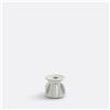 LA REDOUTE INTERIEURS Portacandele in ceramica strutturata H7 cm, Ilia - Bianco