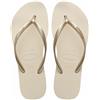 HAVAIANAS Infradito zeppa Slim Flatform - beige