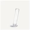 AM.PM Vaso cilindrico inclinato in vetro H31 cm, Stille - Trasparente