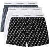 CALVIN KLEIN UNDERWEAR Confezione da 3 boxer Icon Cotton Stretch - Fantasia Nero + grigio + bianco