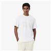 LACOSTE T-shirt in cotone classic fit - Bianco