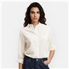LA REDOUTE COLLECTIONS Camicia con colletto a volant e maniche lunghe in cotone seersucker - Ecru
