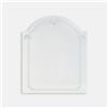 LA REDOUTE INTERIEURS Specchio da parete, inciso e smussato, larghezza 75 x altezza 90 cm, MIRAL - Trasparente