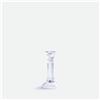 LA REDOUTE INTERIEURS Portacandela con base, vetro trasparente, altezza 15,6 cm, STRIA - Trasparente