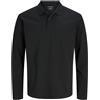 JACK & JONES Polo a maniche lunghe, KANE - Nero
