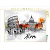 CALVENDO Puzzle Roma | 1000 pezzi dimensioni 64x48cm Foto-Puzzle per ore liete