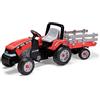 Peg Perego Maxi Diesel Trattore a Pedali con Rimorchio da 2 Anni