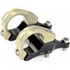 Renthal Attacco manubrio Renthal Integra 31,8x45mm rise 10mm alu oro/nero