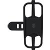 Ulac Supporto smartphone Ulac Spyder Team Pro per attacco manubrio in silicone nero