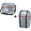 Ortlieb Borsa Ortlieb Bike-packer original grigio