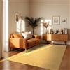 TT Home Tappeto per esterni, resistente alle intemperie, per cucina, balcone e terrazza, design a tinta unita, moderno, dimensioni: 150 cm quadrati