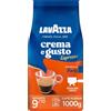 Lavazza Crema e Gusto Forte Caffè in Grani 1 kg Ideale per Macchine da Caffè
