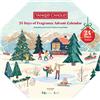 Yankee Candle Calendario Dell'Avvento - 24 Candele Assortite Con 1 Porta Candela In Vetro