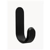 Normann Copenhagen Set di 2 ganci da parete in legno Curve - Nero