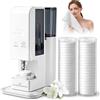 Clickovia Hot Face - Dispenser per 40 asciugamani compressi, scaldasalviette automatico, riscaldamento istantaneo a 55 °C/130 °F in 5 secondi, serbatoio dell'acqua da 500 ml, per spa, casa e salone