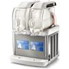 Allforfood Macchina per prodotti cremosi - mod. gt touch 2 - n. 2 vasche - n. 1 compressore - capacita' vasca lt 5+5 - dim. cm. l 45 x p 43,5 x h 65 - norma ce