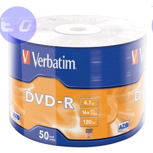 Verbatim DVD-R 4.7 GB 16x 50 pz