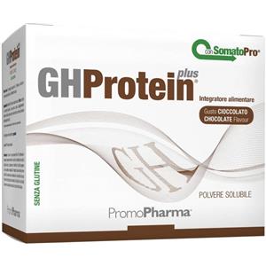 promopharma gh protein plus integratore di proteine gusto cacao 20 bustine
