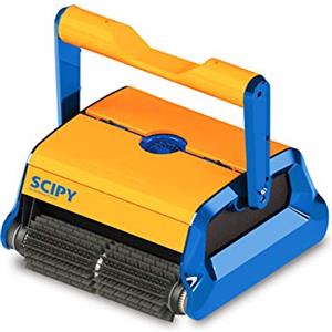 WINNY Prodotto QP - Pulitore per fondo SCIPY/Pulitore per piscine/Pulitore automatico piscina/Robot pulitore piscina/programma intelligente autoadattivo/Colore Arancione
