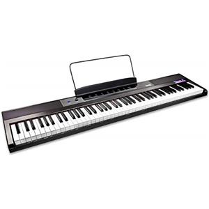 Rockjam 88 Key Digital Piano Keyboard Pianoforte Con Tasti Semi-Ponderati A Grandezza Naturale, Nero