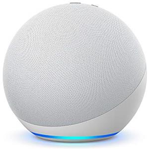 Amazon Echo (4ª generazione) | Altoparlante intelligente Wi-Fi e Bluetooth, suono di qualità premium, con Dolby, hub per Casa Intelligente e Alexa | Bianco ghiaccio