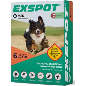 MSD Animal Health Exspot 6 Pipette 1ml