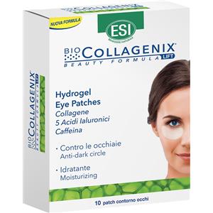 esi biocollagenix eye patches - cerotti contorno occhi anti-occhiaie e antirughe 10 patches imbustati