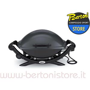 weber barbecue elettrico q 2400 dark grey 55020053 weber