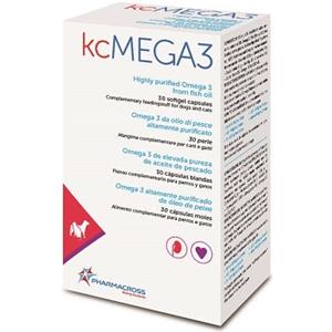 pharmacross co ltd kcmega3 omega3 da olio di pesce mangime complementare cani/gatti
