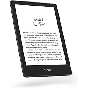 Amazon Kindle Paperwhite Signature Edition (32 GB) - Ora con uno schermo da 6,8'', ricarica wireless e luce frontale con regolazione automatica, senza pubblicità
