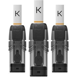 KIWI 1 Ricambio Pod per Sigaretta elettronica Ufficiale per KIWI 1, no E-liquid (Soft Black)