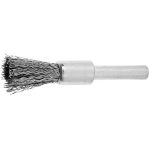 lessmann - spazzola a pennello filo in inox 0,30 mm