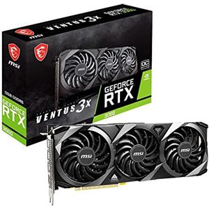 MSI GeForce RTX 3060 VENTUS 3X 12G OC Scheda Video gaming - 12GB GDDR6, 1807 MHz, PCI Express Gen 4, 192-bit, 3x DP v1.4a, HDMI 2.1 (Supporta 4K)