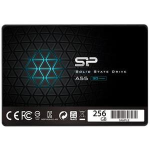 Silicon power SSD 256GB Silicon Power Sata III A55 7mm Full Cap Blu [SP256GBSS3A55S25]