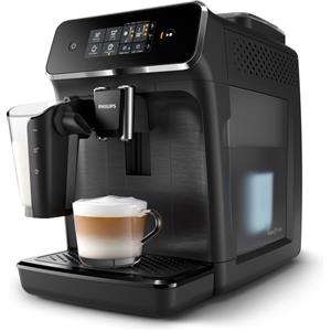 philips 2200 series 3 bevande, macchina da caffè automatica, 1.8l, mac