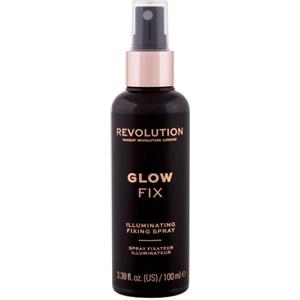 makeup revolution london glow fix illuminating fixing spray spray fissante illuminante 100 ml