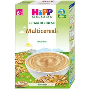 hipp bio crema di cereali multicereali 6mesi+ 200g